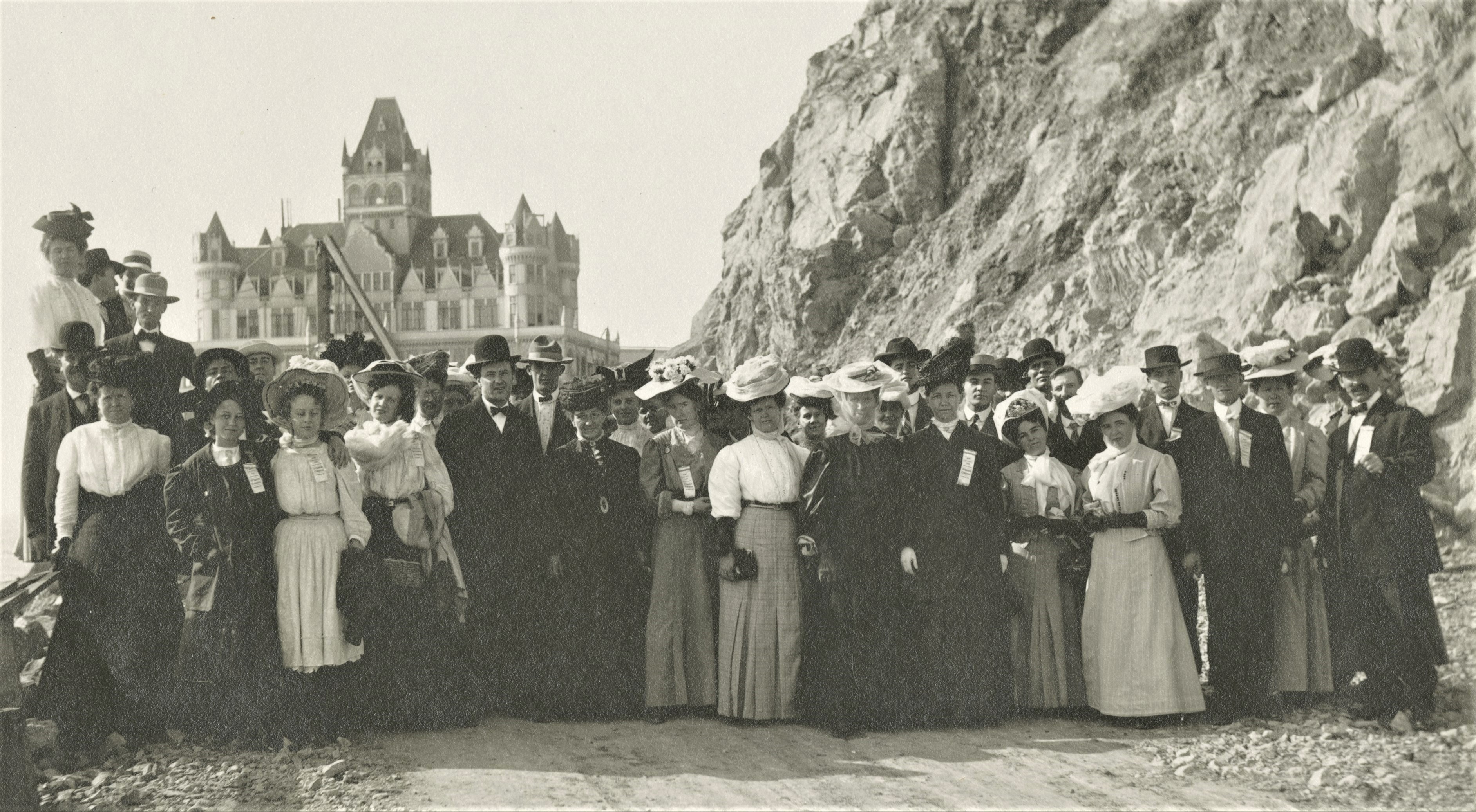 Choir near Cliff House, San Francscio,  1896 April